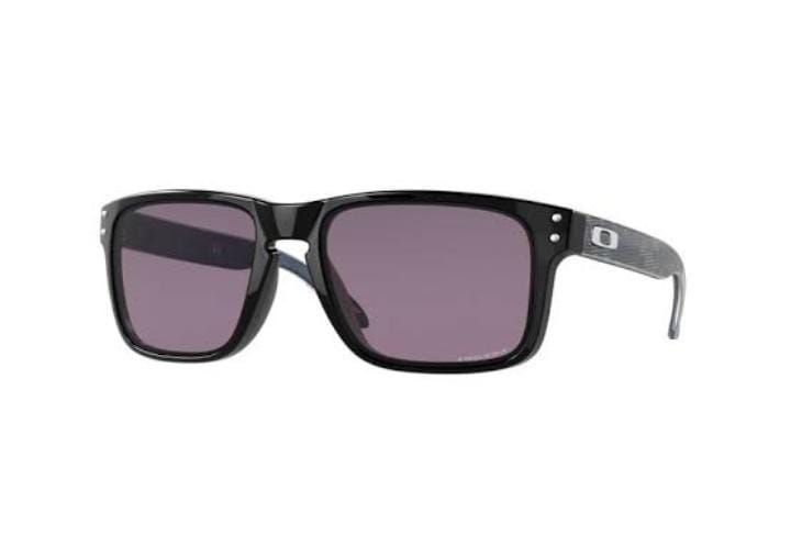 Oakley - Sun Glasses 9102U6, Colour: Polished Black prizm Grey, Description: Holbrook