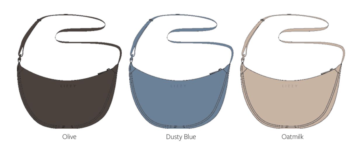 LIZZY - Sling Bag - Septa 25 - LS24452, Colour: Olive Green