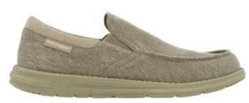 Hush Puppies -Sanu  Denim Washed Material - HPM00576, Colour: Sand, Sizes: UK8