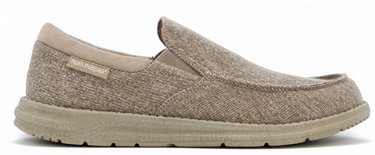 Hush Puppies -Sanu  Denim Washed Material, Colour: Sand, Sizes: UK8