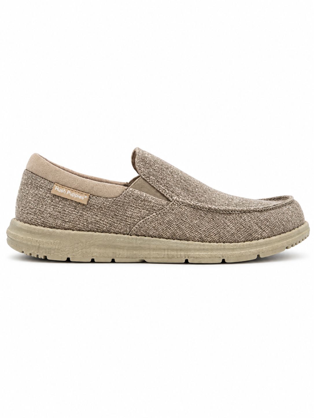 Hush Puppies - Sanu  Denim Washed Material - 2 Colour Options, Colour: Sand, Sizes: UK8