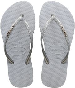 Havaianas -Slim Sparkle II - 4146937, Colour: Ice Grey, Sizes: 37-38 (UK4/5)