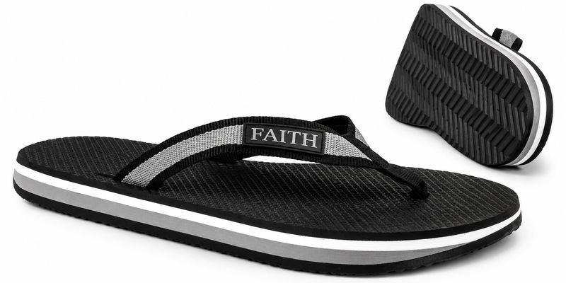 Faith - Mens Surfer Joes  - Grey