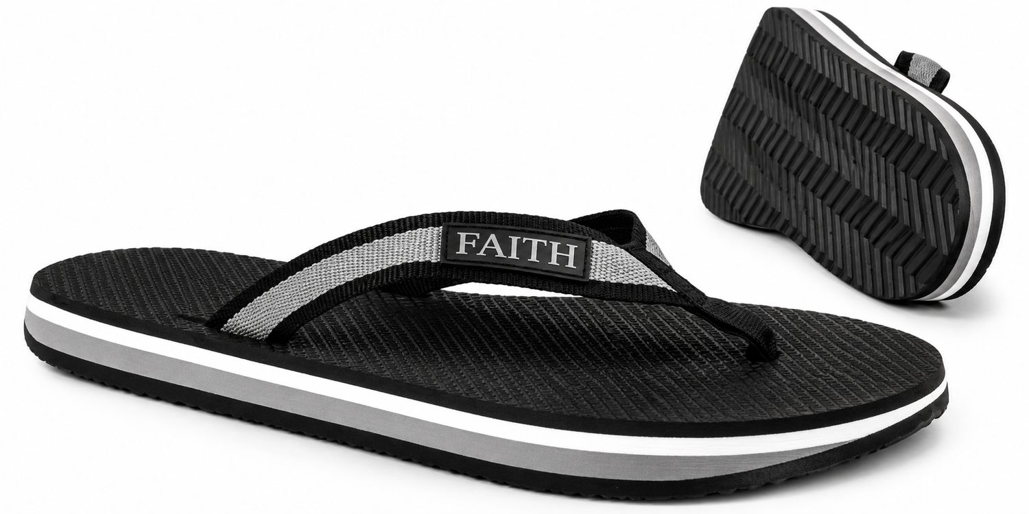 Faith - Mens Surfer Joes  - Grey, Sizes: UK6
