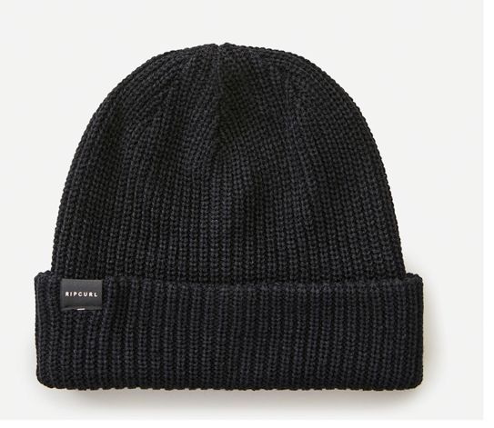 Rip Curl - Impact Reg Beanie - Black - 19SMHE, Colour: Black