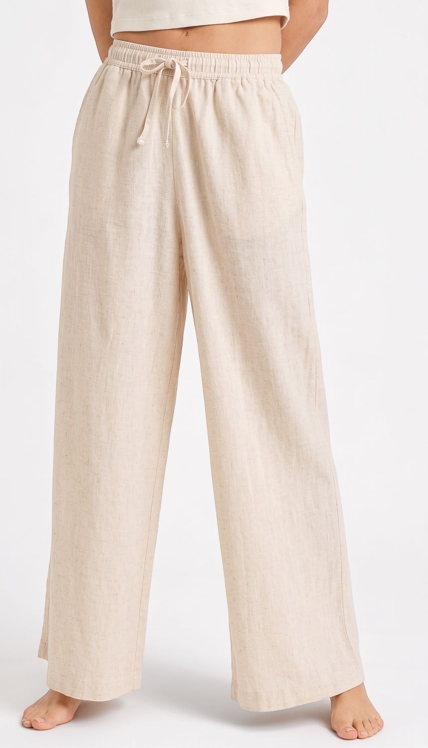 Roxi - Lekeitio Break Mid Pant - Parchment, SIze: XS
