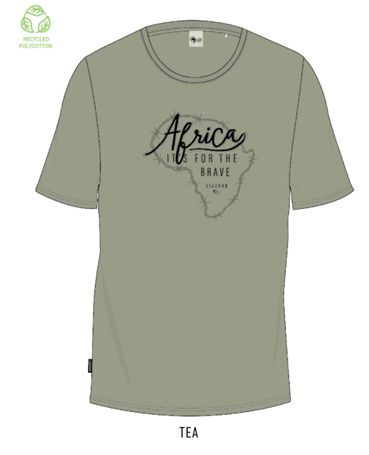 Lizzard - Barbedwire S/S  Tee - SAM155, Colour: SAM155-Tea, Sizes: Small