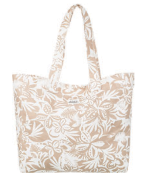 Roxy - Anti Bad Vibes Printed Bag - Ginger Root Suntrip Swim - ERJBT03397, Size.: One Size