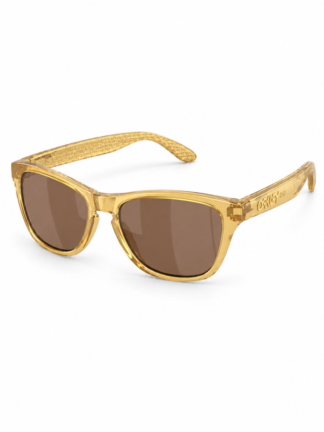 Oakley - KM Light Curry Prizm Tungten Frogskin XS Sun Glasses, Colour: KM Light Curry Prizm Tungten