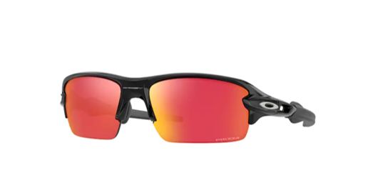 Oakley - Sun Glasses 9188F6, Colour: Polished Black Prizm Ruby Polarized, Description: Flak 2.0
