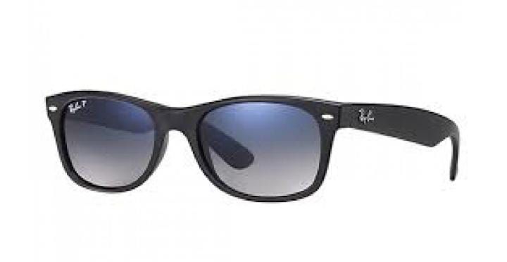 Ray-Ban - Sun Glasses ORB2132-601S78, Colour: Matte Black Blue gradient Grey, Description: New wayfarer