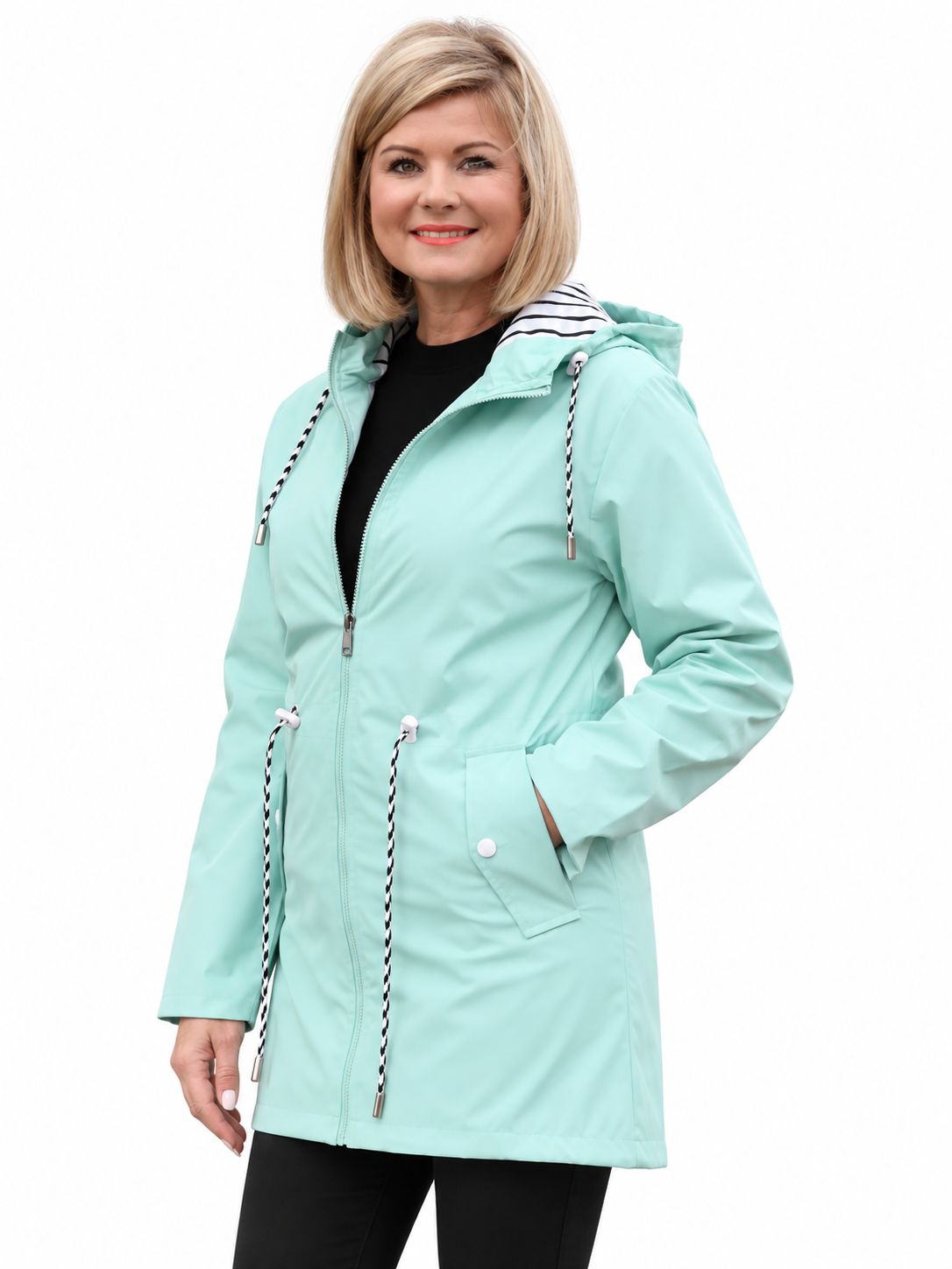 Julz - Cole mint jacket, Size.: S (10)
