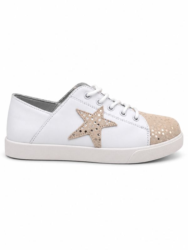 Julz - Nicki - ﻿White + Silver Champagne Spots