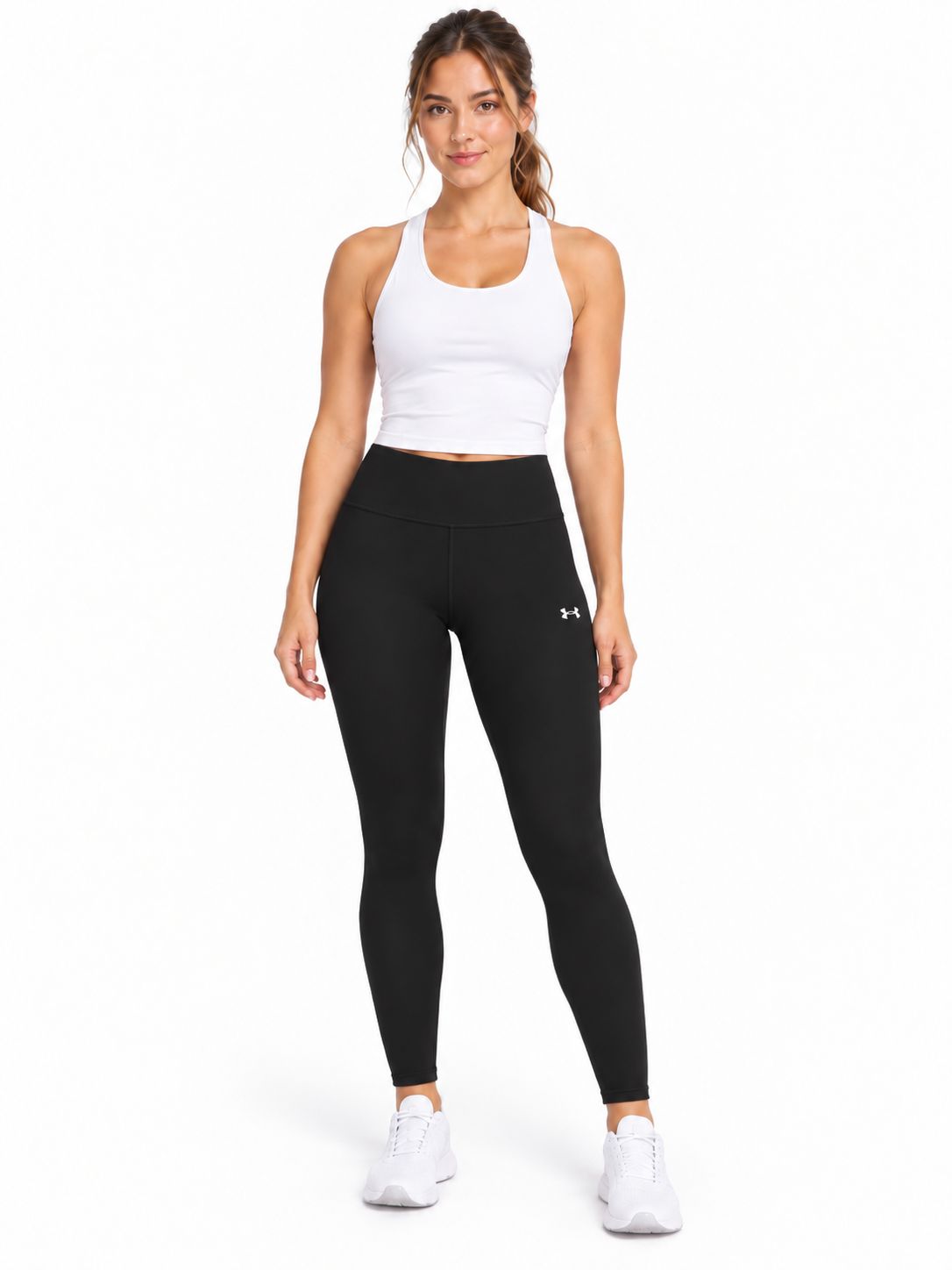 Under Armour - Motion Ankle Leg EMEA - 1388647-001, Colour: Black, Sizes: XS
