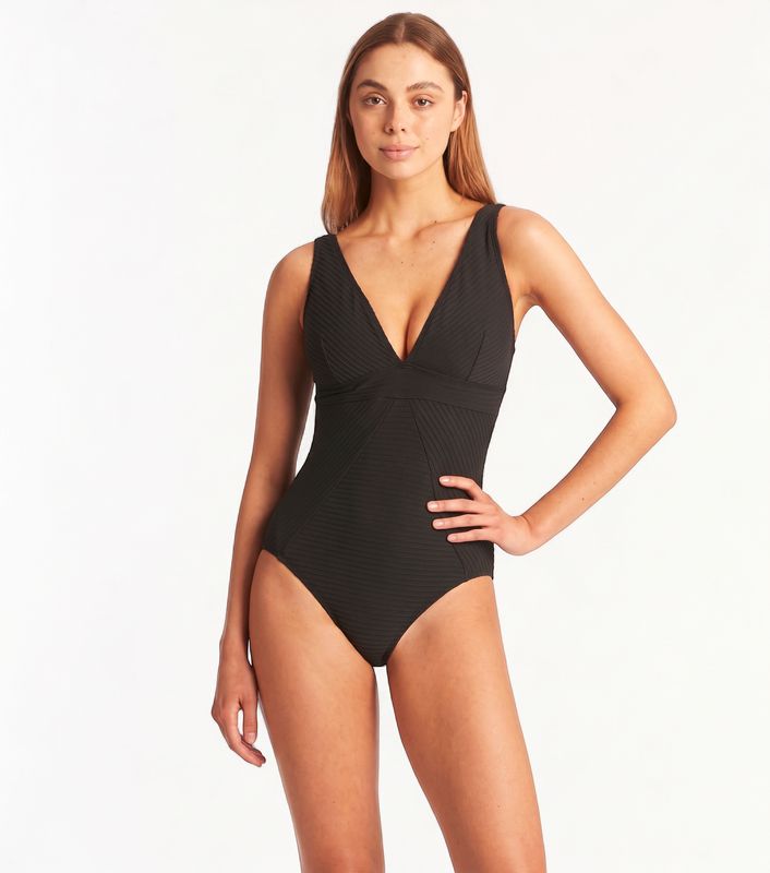 Sea Level - Panel Line Multifit One Piece - Black