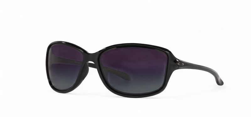 Oakley -Polished Black Grey Gradient Polarized Sun Glasses
