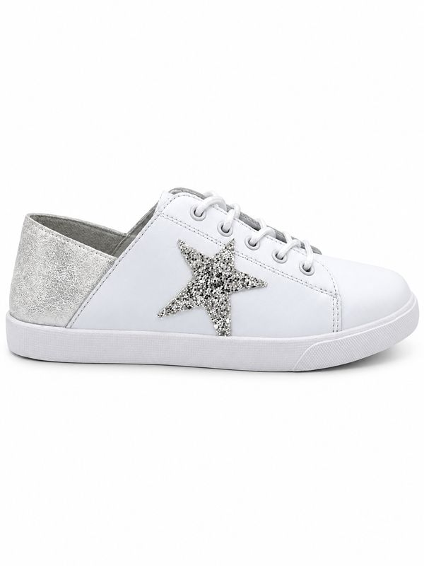 Julz - Nicki - ﻿White + Glitter Star