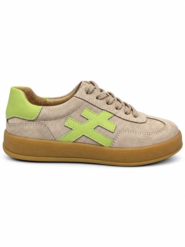 Julz - Lumi - Beige + Lime