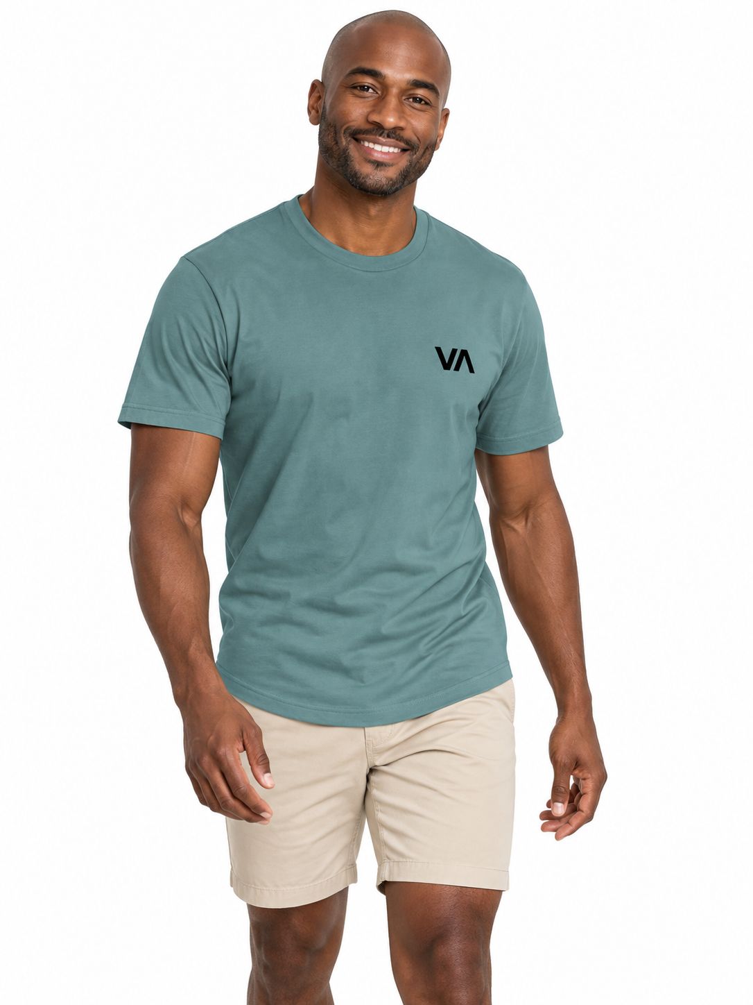 RVCA - S/S T-Shirt - VA Rvca Essential SS - Haze - MENS, Sizes: X-Small