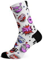 Sox - Love Struck Socks, Sizes: Small - UK12/UK3