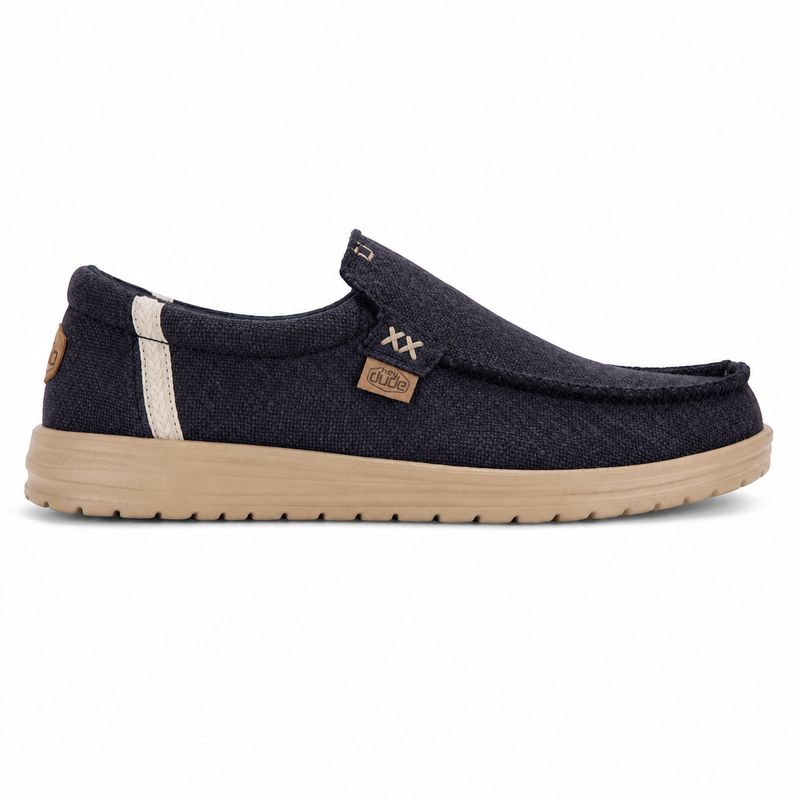 Hey Dude - Mikka Jute Black/Irish Cream - 43640-0NG