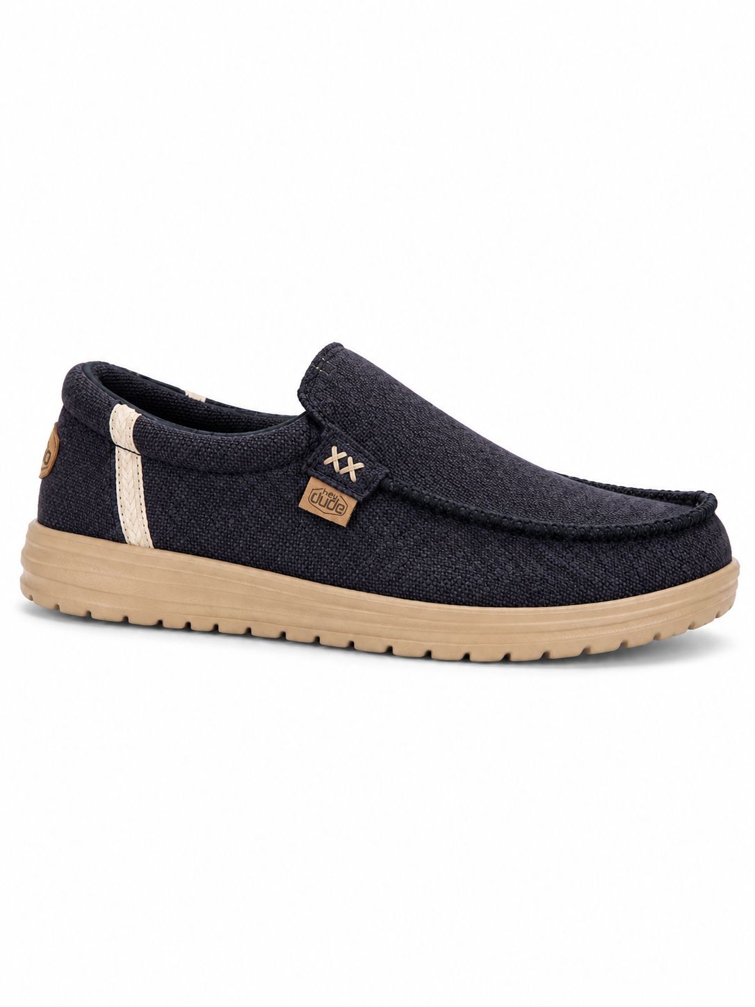 Hey Dude - Mikka Jute Black/Irish Cream - 43640-0NG, Sizes: UK8