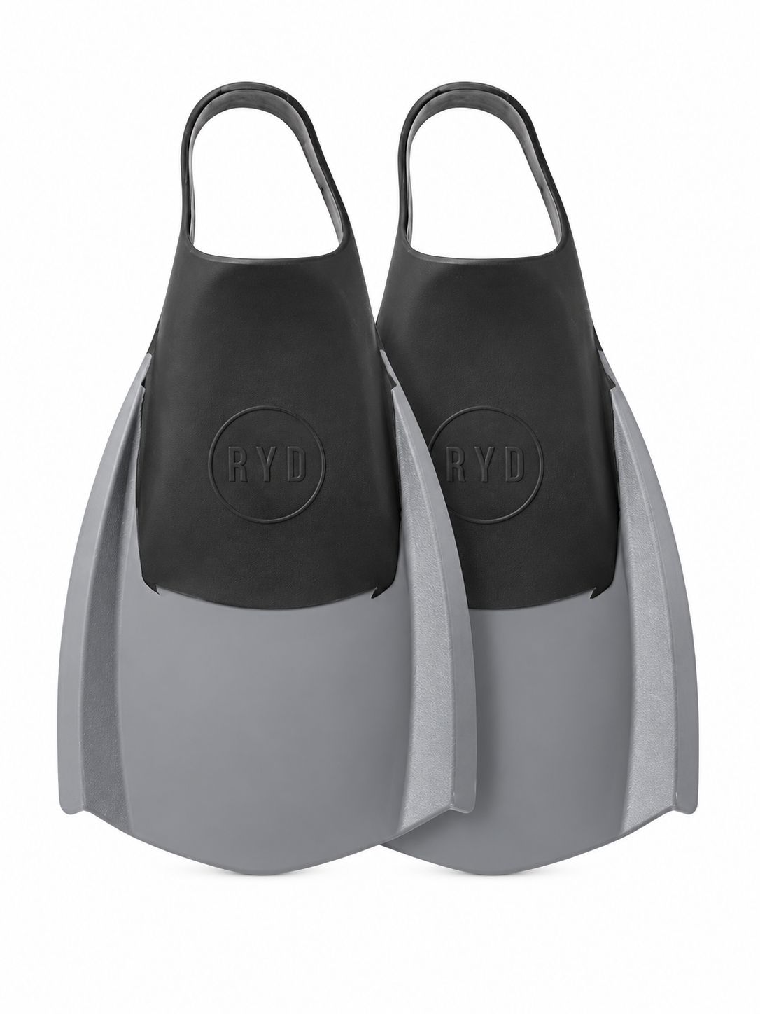 RYD - Everyday - Flippers - 2 colour options, Colour: Black/Grey, Sizes: Small (UK5-7)