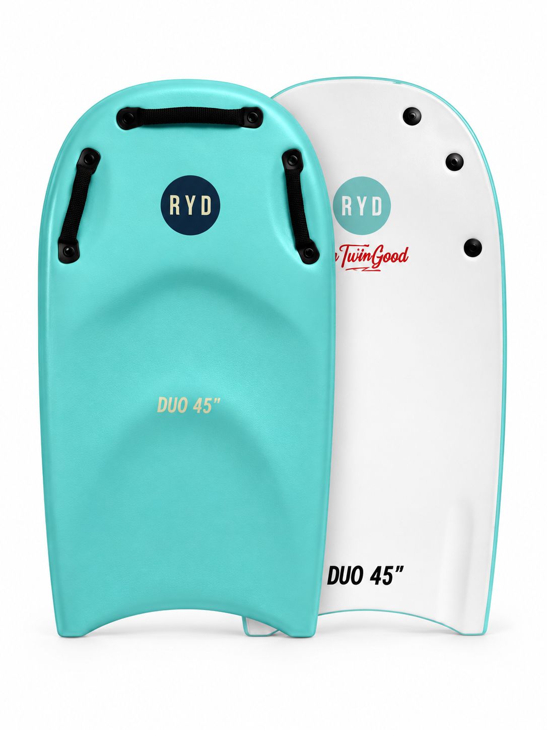 RYD - Duo Bodyboard 45" - 3 colour options, Colour: Aqua