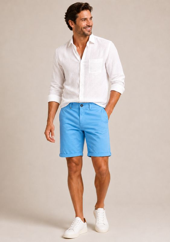 FNF - Bermudas Shorts - Light Blue