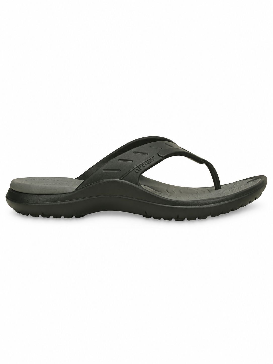 Crocs - Modi Sport Flip - Mens - Black/Graphite, Sizes: M7/W8