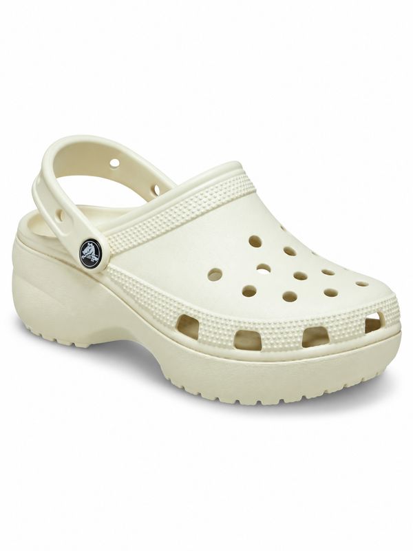 Crocs - Classic - Adult Platform Clog Womens - Bone