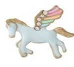 Crocs - Jibbitz - Elevated Pegasus - 10011224, Size.: Singles