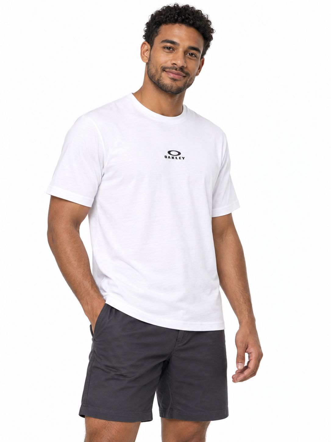 Oakley - Bark New SS - White, Sizes: X-Small