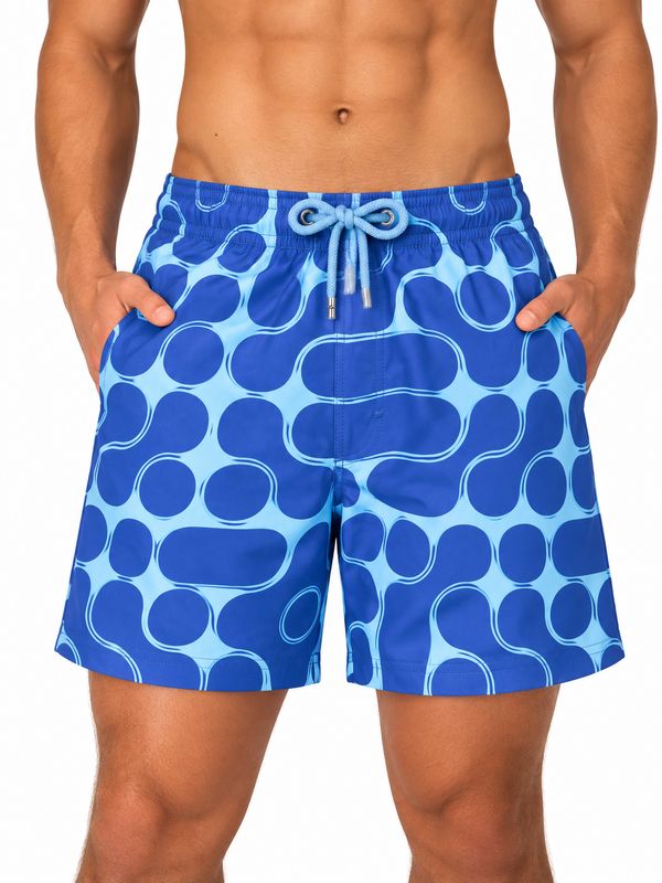 Granadilla - Mens Original Shorts - Blue Shapes