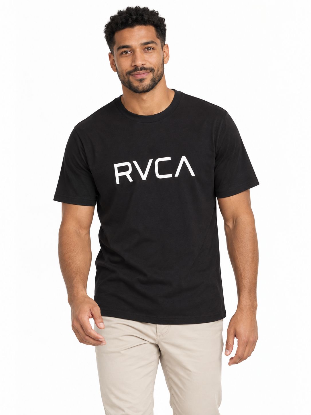 RVCA - S/S T-Shirt - Big Rvca SS - Black - MENS, Sizes: X-Small