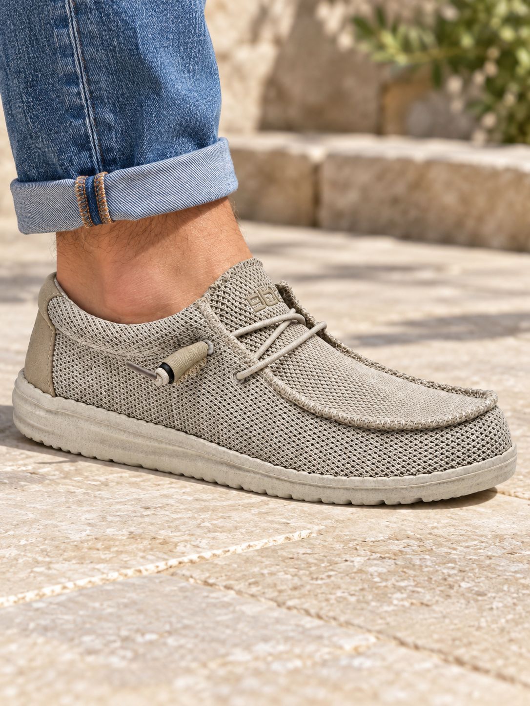 Hey Dude - Wally Sox - Beige - 40019-205
