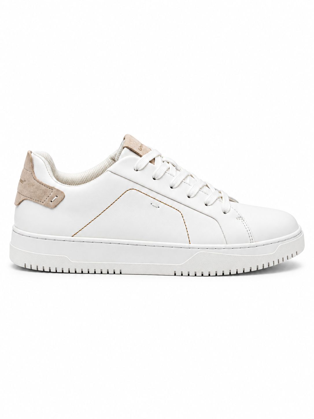 Hush Puppies - Mens - Eli - White, Sizes: UK 7