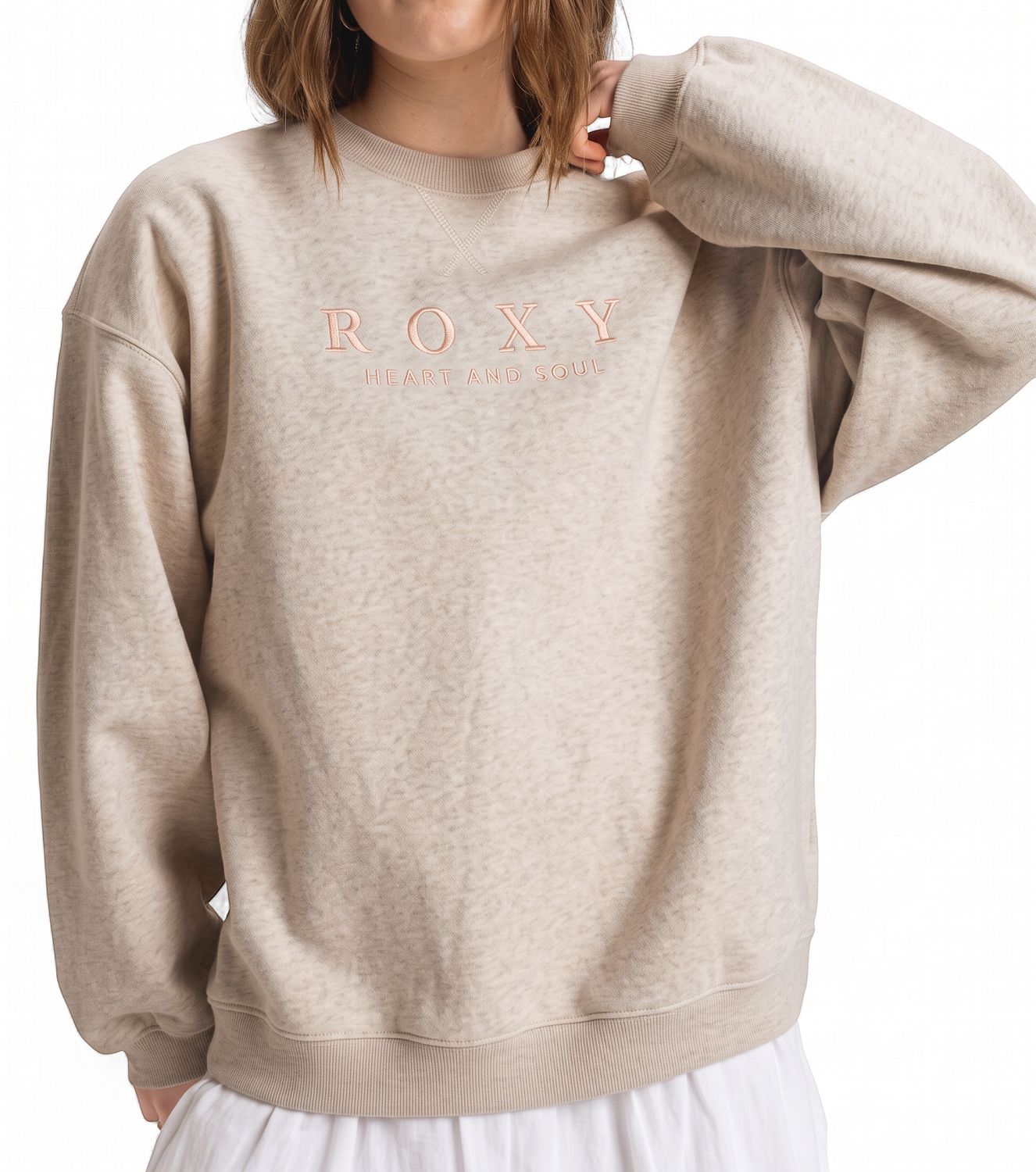 Roxi - In Morning Sunrise - Oatmeal Heather, SIze: X-Small