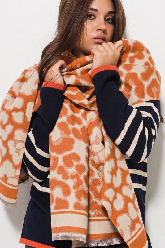 Ateljee - Lazy Leopard Print Wrap