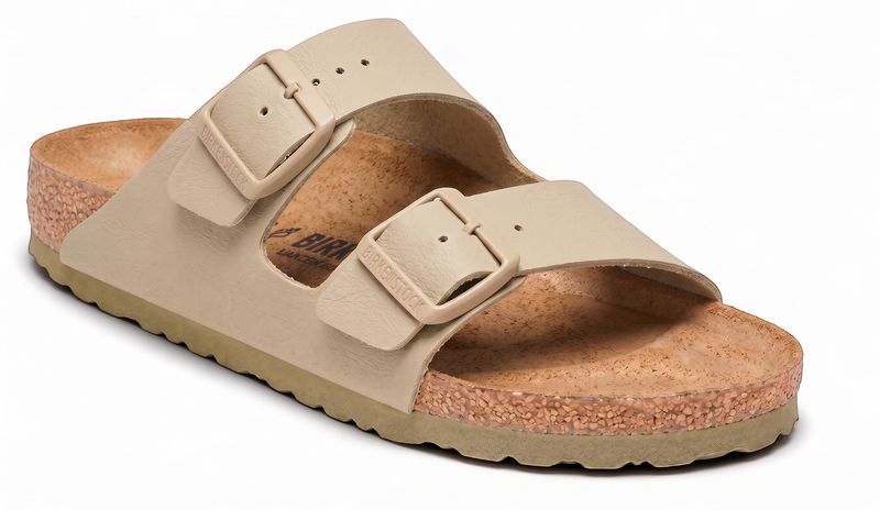 Birkenstock - *Arizona - Birko-Flor - Faded Khaki - Regular Fit - 1027704 SS26