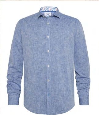 FNF - 99.0004 -L/S Shirt -Cobalt, Size.: X-Small