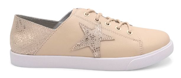 Julz - Nicki - ﻿Beige + Rose Gold - 11050, Sizes: UK3-(36)