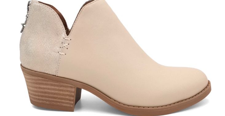 Julz - Yara - Cream + Champagne  - Leather + Suede, Sizes: UK3-(36)