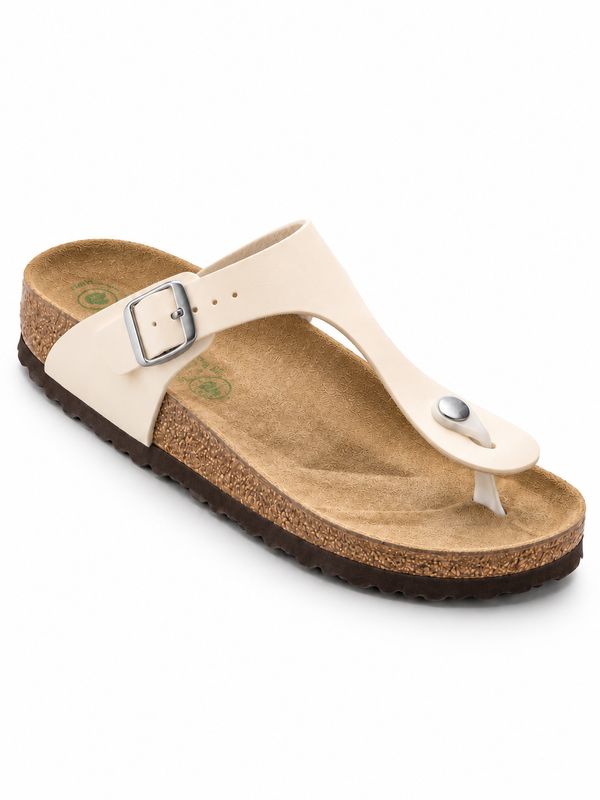 Birkenstock - Gizeh - Earthy VEG Light Rose Birko-Flor Nubuck - 1019656-650
