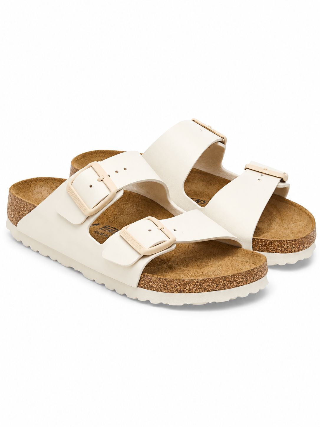 Birkenstock - *Arizona - Birko -Flor -  Eggshell "Best Seller"