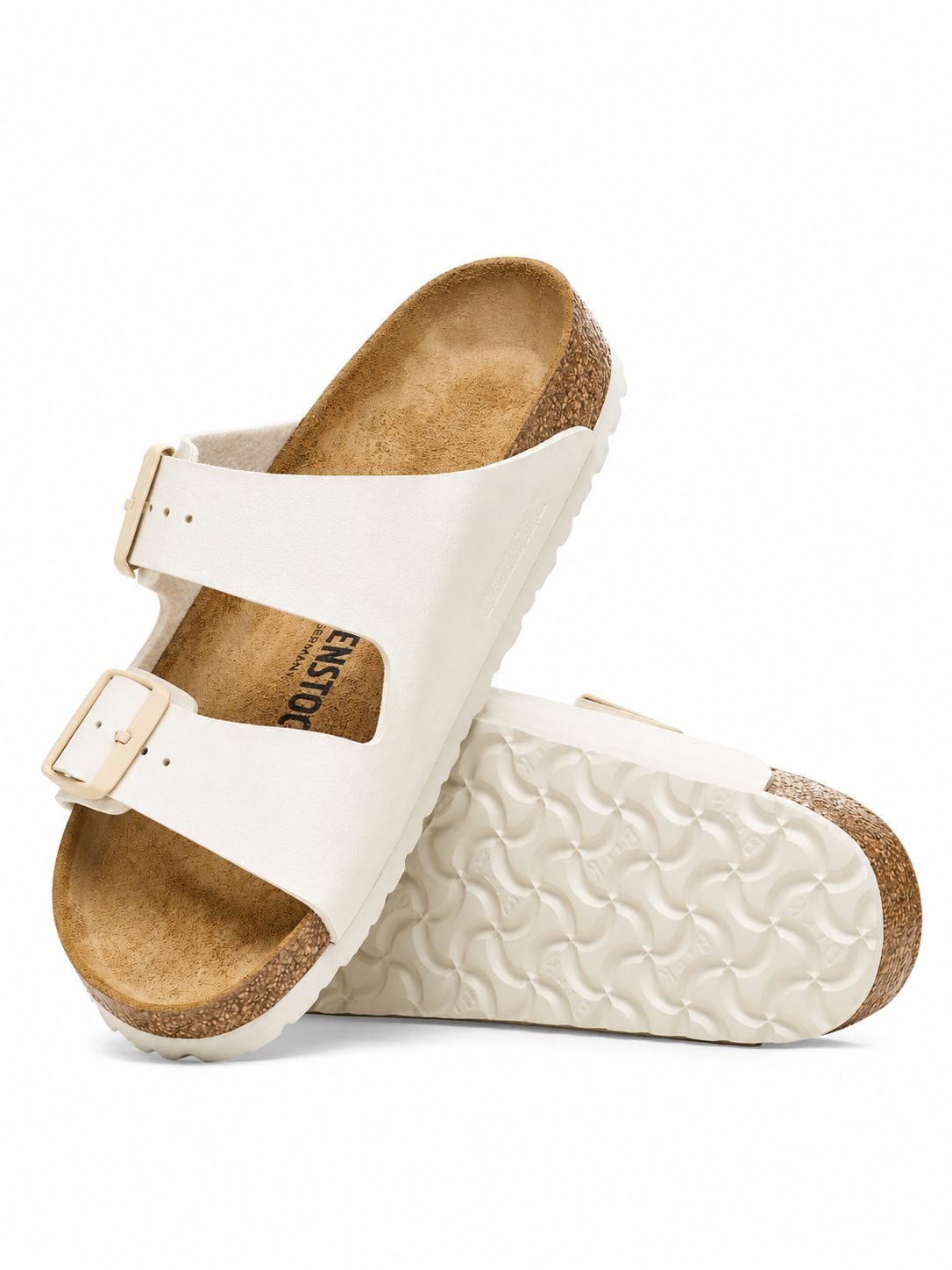 Birkenstock - *Arizona - Birko -Flor -  Eggshell "Best Seller"