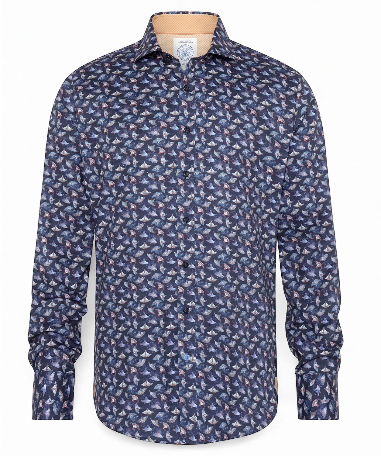 FNF - 31.001 - Navy Tajine Long Sleeve Shirt, Size.: Small
