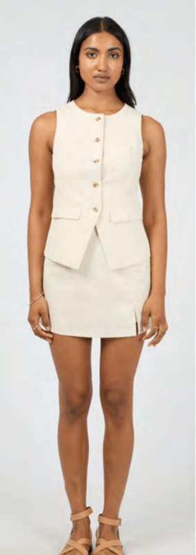AAE - Mavis Skort - Natural