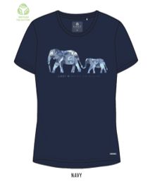 Lizzy - Babar  - Protect our Wildlife SAL135, Colour: Navy, Sizes: Small