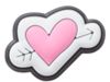 Crocs - Jibbitz - Heart Sticker - 10009850, Size.: Singles